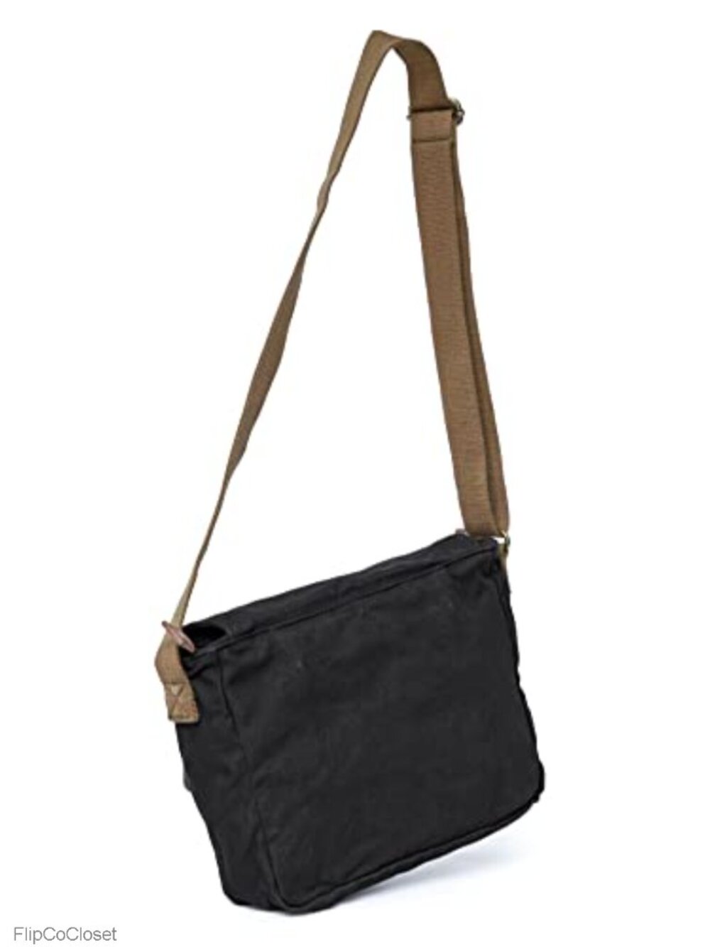 Canvas Messenger Bag Crossbody Shoulder Satchel Vintage Military Style - Picture 4 of 6